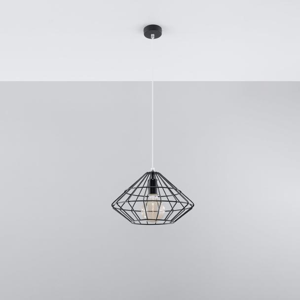 Sollux Lampa wisząca UMBERTO czarna SL.0294