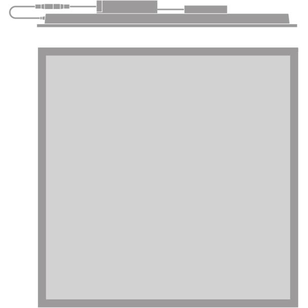 Oprawa PANEL COMFORT 625 P 33W 830 U19 DALIVR