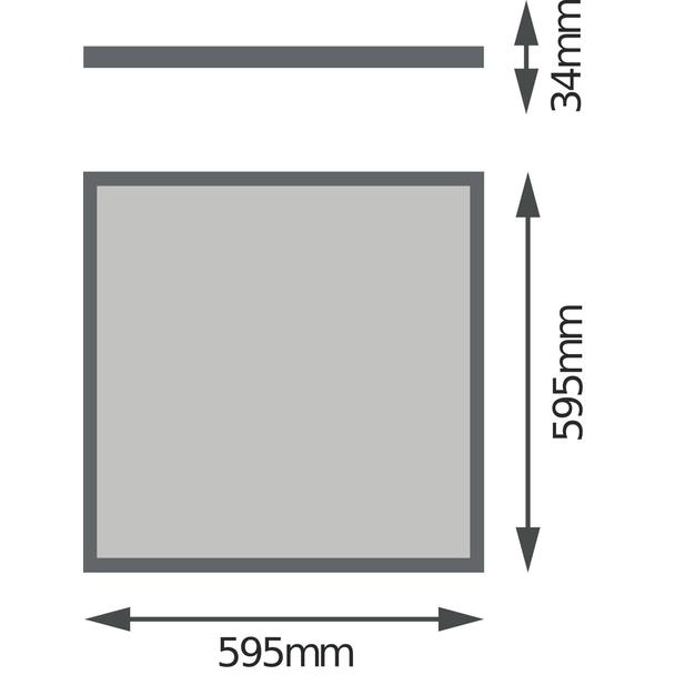 Oprawa PANEL 4IN1 600 32W 830 WT