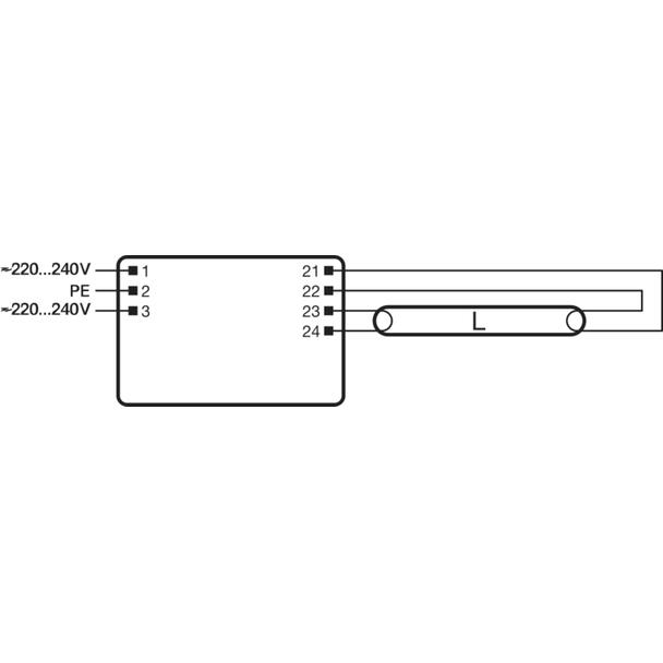 Statecznik elektroniczny Quicktronic FIT5/8 1x18-39 220-240