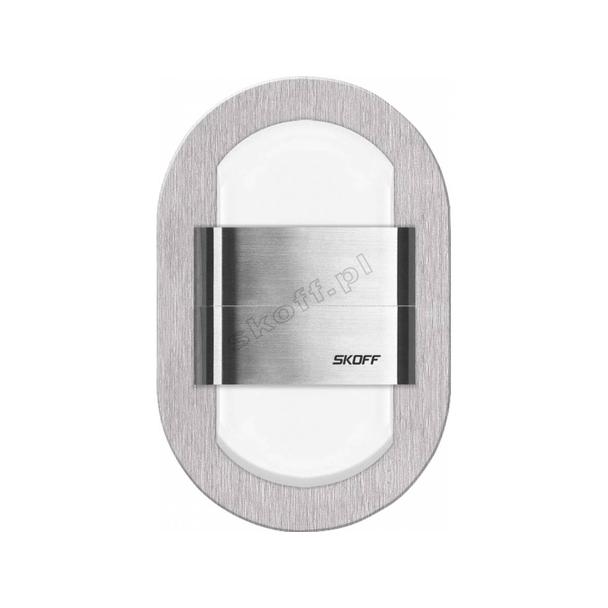 DUO RUEDA – K(szlif) / WW (ciepły biały) [obud. INOX] ML-RDU-K-H-1-PL-00-01 SKOFF