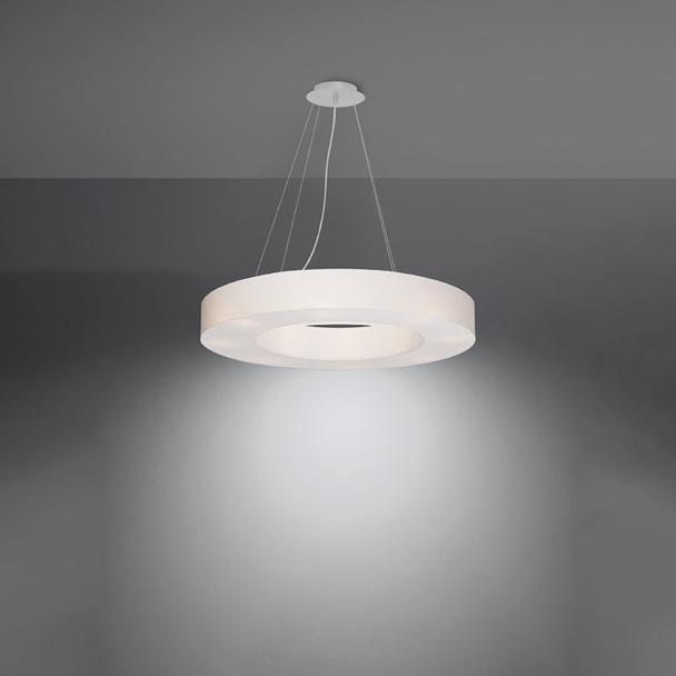 Sollux Żyrandol SATURNO SLIM 70 biały SL.0753
