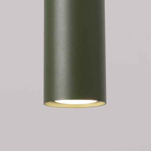 Sollux Lampa wisząca LAGOS 1 zielona oliwka SL.1484