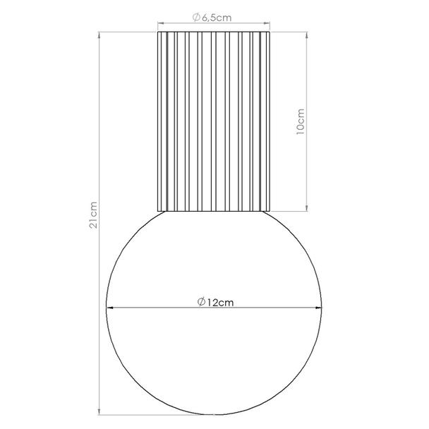 Plafon HALO zielony oliwkowy IP44