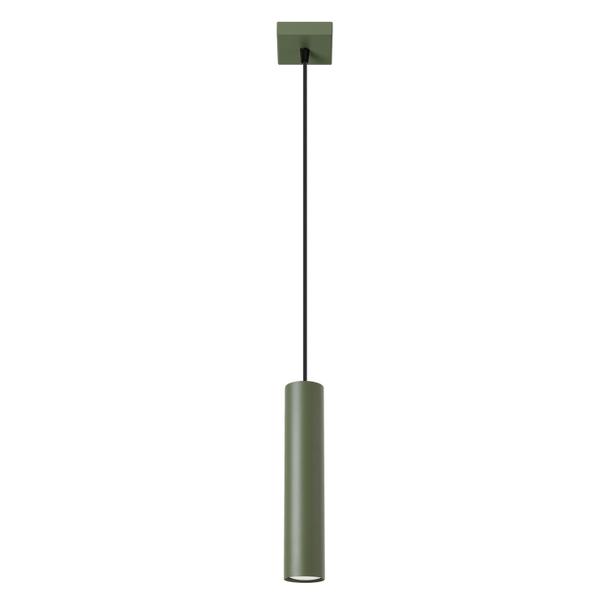 Sollux Lampa wisząca LAGOS 1 zielona oliwka SL.1484