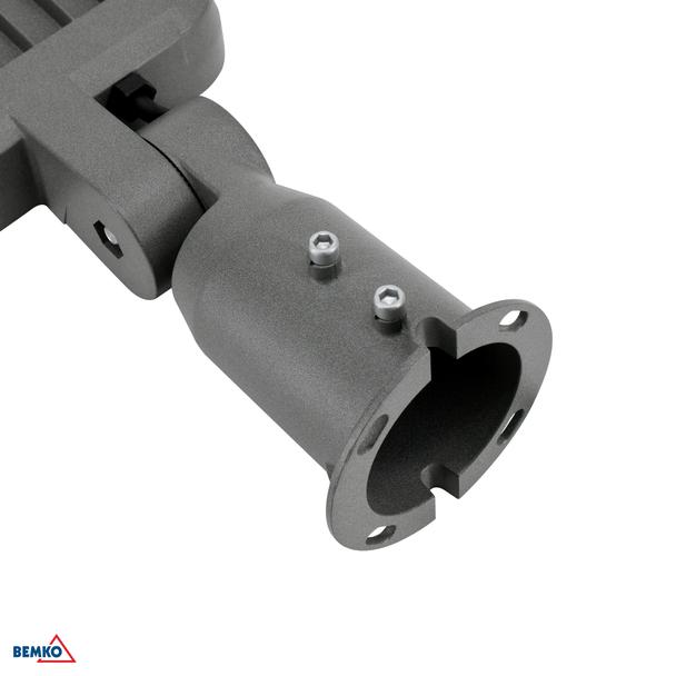 Lampa uliczna latarnia LED oprawa parkingowa LOPER 3 120W 4K IP65 15000LM C81-LOP3-120BL-4K BEMKO