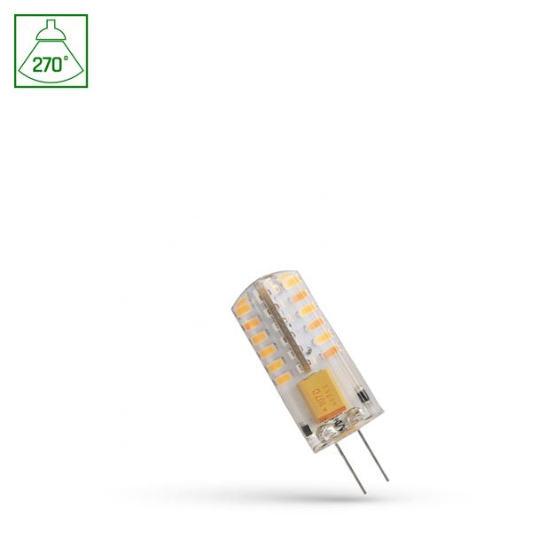 LED G4 column 12V 2W SILIKON WW  SPECTRUM