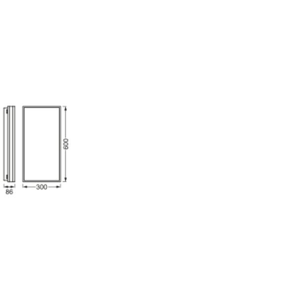 Oprawa SMART+ WIFI ORBIS MAGNET 600X300 TW WT