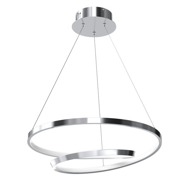 Lampa wisząca LUCERO chrom 48W LED MILAGRO ML7949 Milagro