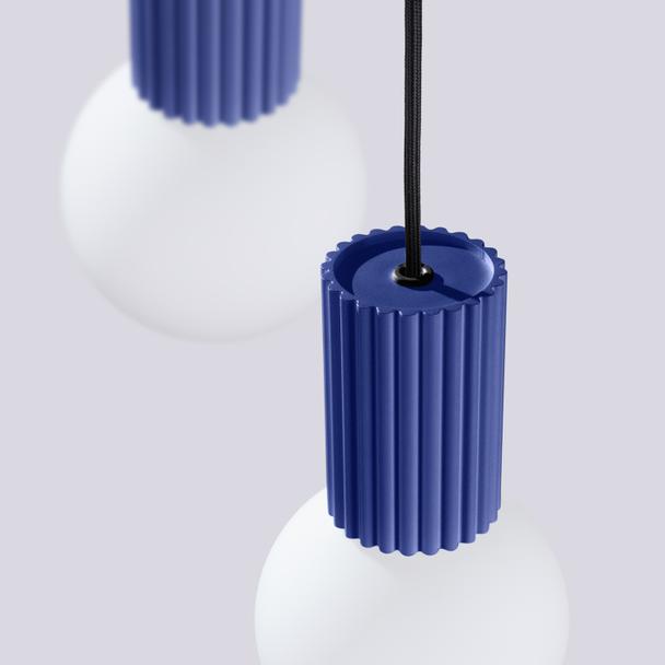 Lampa wisząca HALO 3P ultramaryna