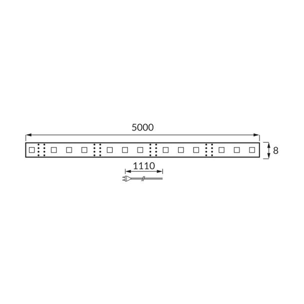 Taśma LED 5m 300 CW BLISTER 03039 IDEUS