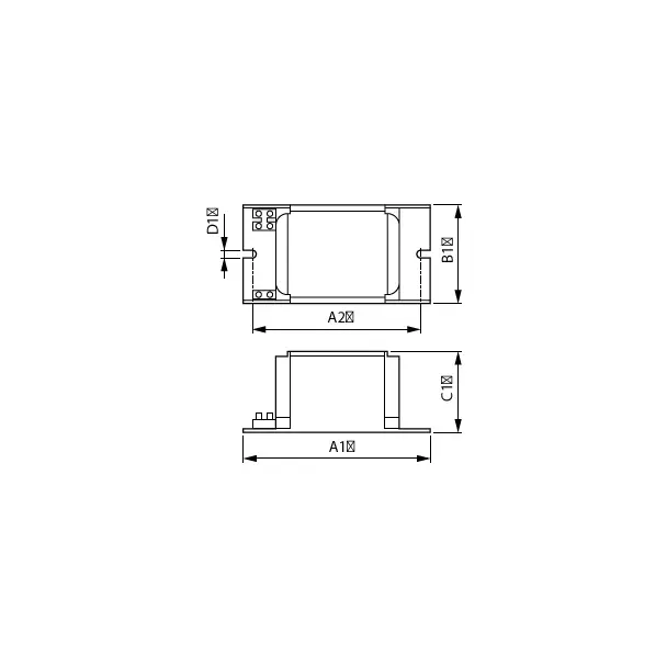 Statecznik transformator BSN 400 L33-TS 230V 50Hz HD3-166 9,137E+11 PHILIPS