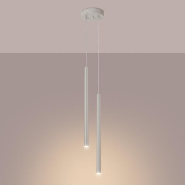 Sollux Lampa wisząca PASTELO 2 beżowa SL.1513