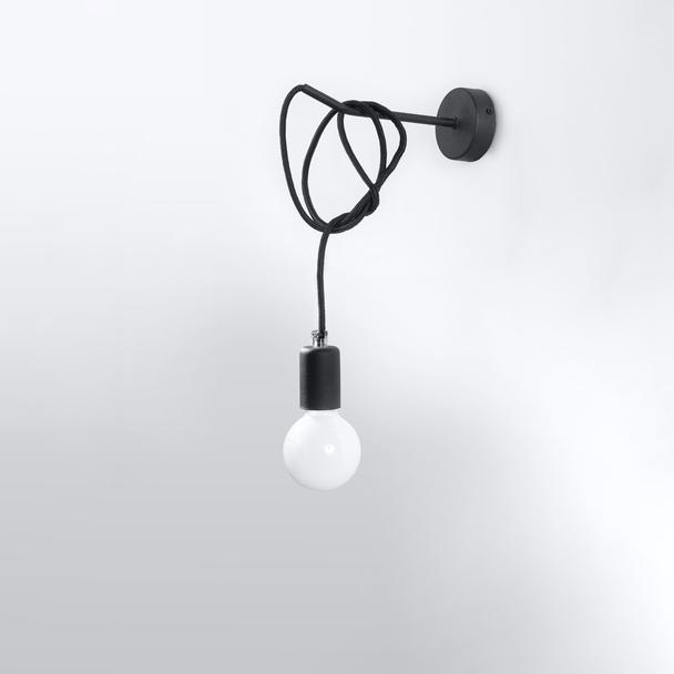 Sollux Kinkiet EDISON czarny SL.0373