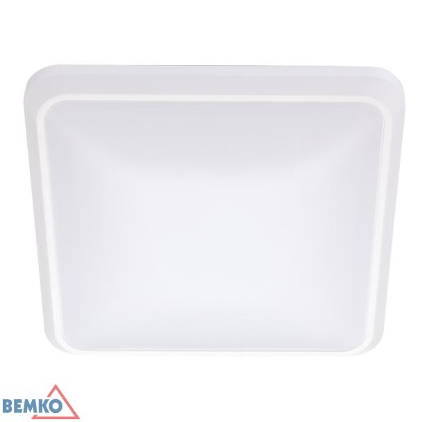 PLAFONIERA LED DORIA 12W 4000K 860LM IP20 KWADRAT C38-ST58-124 BEMKO