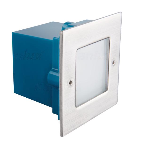 Oprawa do wbudowania LED TAXI SMD L C/M-NW 0,6W 10lm 4000K barwa neutralna IP54 Matowy chrom 26461 KANLUX