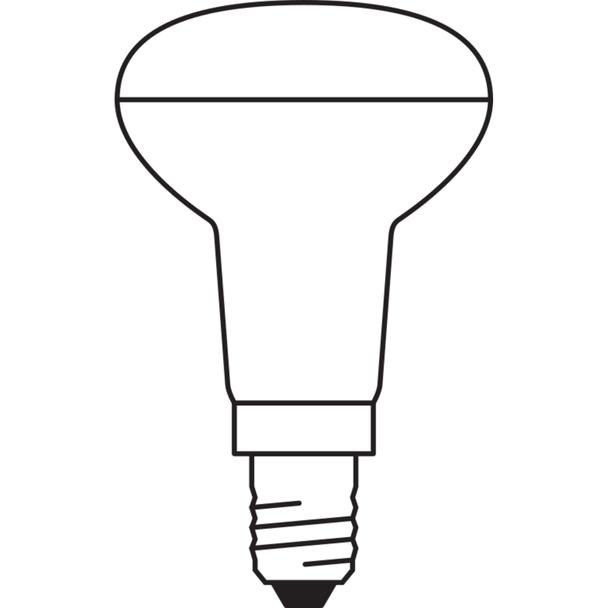 Lampa LED STAR non-dim R39 12 90° 1,5W 827 E14