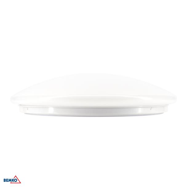 PLAFONIERA LED PLATO 12W 4000K 1130LM IP44 CZ. MIKR. C37-PLA-260-120-4K-MS BEMKO