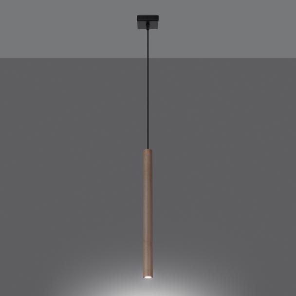 Sollux Lampa wisząca PASTELO 1 drewno SL.1266