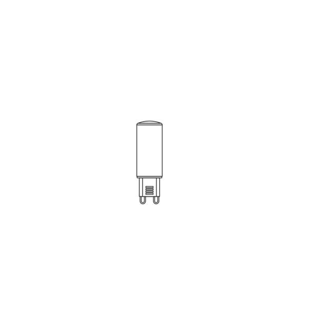 LAMPA LED PIN50 CL 4,8W/827 230V G9