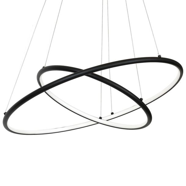 lampa wisząca LED Orion Black 53W 3710lm 3000K ML508 Milagro