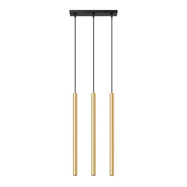 Sollux Lampa Wisząca PASTELO 3L złoty połysk SL.1196