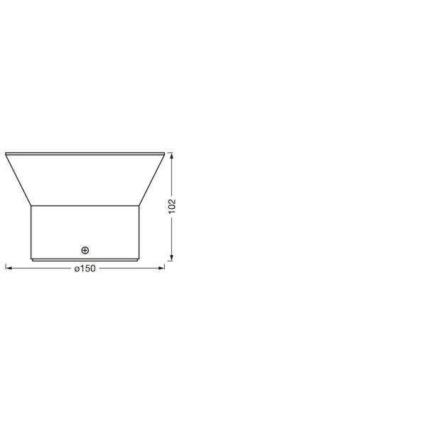 Oprawa SMART OUTD WIFI ECLIPSE WALL RGBW