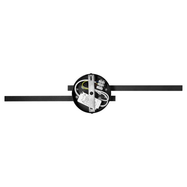 TEKANO LED 14W, lampa nad lustro, 1540lm, 4000K, IP44, dł. 55 cm, aluminium, czarna AD-OM-6517L4/B ORNO