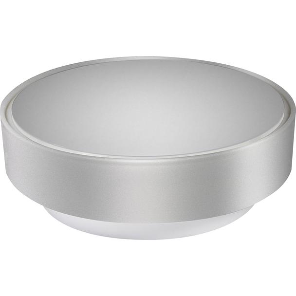 Oprawa oświetleniowa DIONE LED srebrny pierścień, biała podstawa, klosz mleczny biały D.3140SM-BN-13W PAWBOL