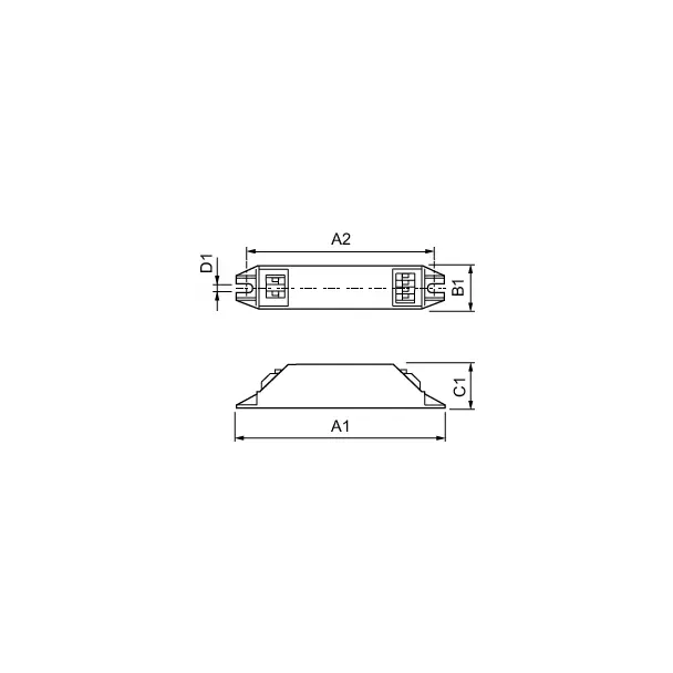 Statecznik transformator elektroniczny HF-MatchboxBLUE 109 9,137E+11 PHILIPS