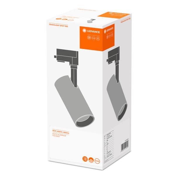 Szynowa oprawa TRACKLIGHT SPOT D85 35W 4000K 90RA NFL WT