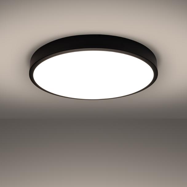 Plafon ONYX 60 czarny LED 3000K
