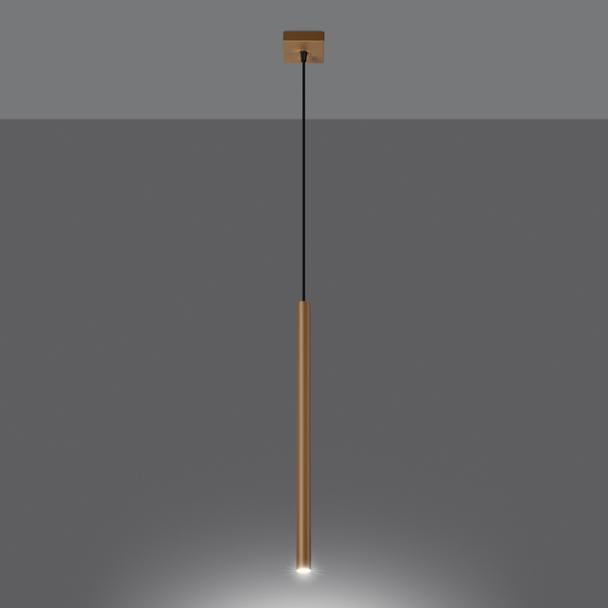 Sollux Lampa wisząca PASTELO 1 złota SL.1170