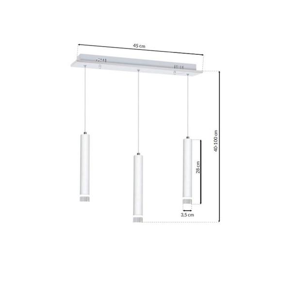 lampa wisząca LED Alba 15W 1050lm 4000K ML189 Milagro