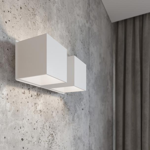 Sollux Kinkiet QUAD 2 biały SL.0656