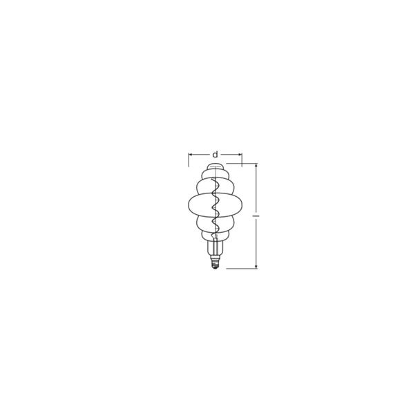 Lampa LED Vintage 1906 LED NEST dim 10 4,8W/818 E27