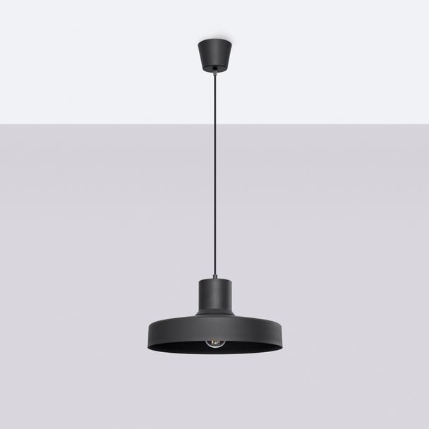 Sollux Lampa wisząca BILO czarna