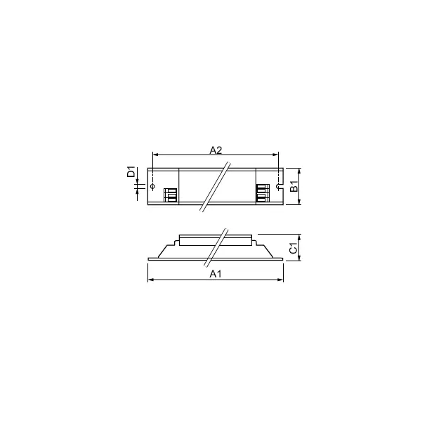 Statecznik transformator elektroniczny HF-B 158/258 TLD EII 9,137E+11 PHILIPS