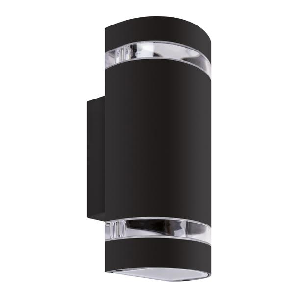 Kinkiet elewacyjny BRUNO 2xGU10 C czarny 04005 IDEUS