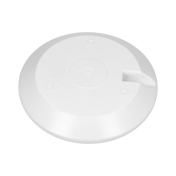 LAPIS LED 12W, plafon oświetleniowy, 800lm, IP65, 4000K, IK10, poliwęglan mleczny, biały AD-PL-6118WLPM4 ORNO