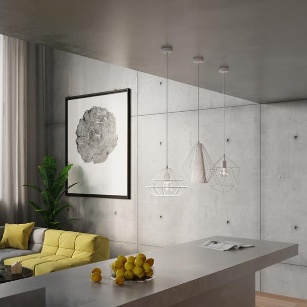 Sollux Lampa wisząca DEMI biała SL.0297