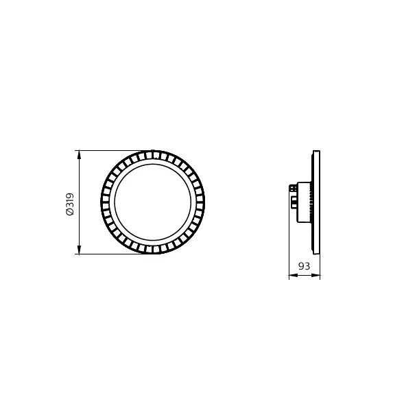 Oprawa Highbay Ledinaire BY021P G3 LED200S/ 840 PSU WB GR gw. 9,11402E+11 PHILIPS