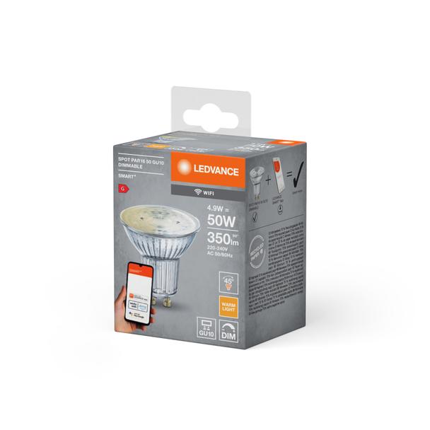 Lampa LED SMART+ WiFi PAR16 50 DIM 2700K GU10 FR