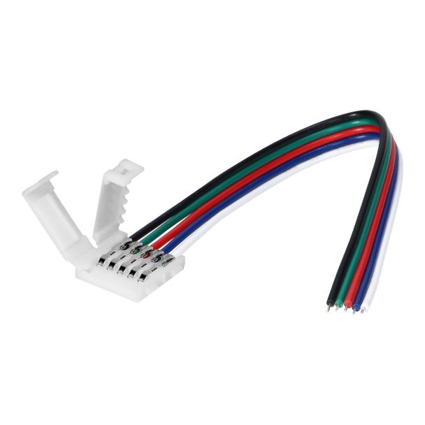 Złączka LED RGBW 12mm jednostronna z przewodem AD-TL-6499/Z-P/RGBW ORNO