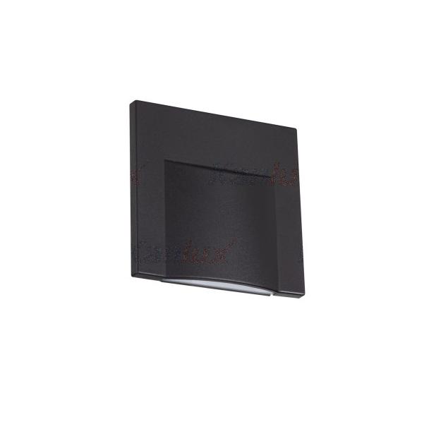 Oprawa schodowa ERINUS LED L B-WW barwa ciepła 12V Czarny 33332 KANLUX