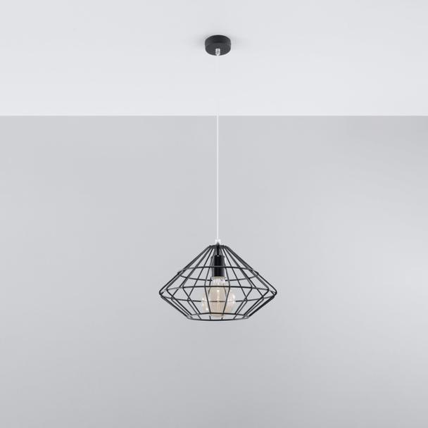 Sollux Lampa wisząca UMBERTO czarna SL.0294