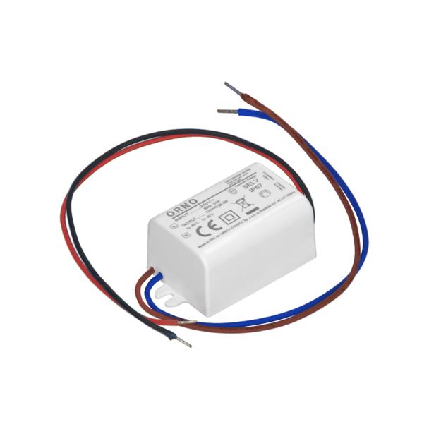 Zasilacz MINI do LED do puszki 12VDC 6W, IP67, 55/29,5/22mm OR-ZL-1630 ORNO