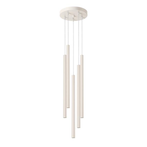 Sollux Lampa wisząca PASTELO 5P beżowa SL.1516