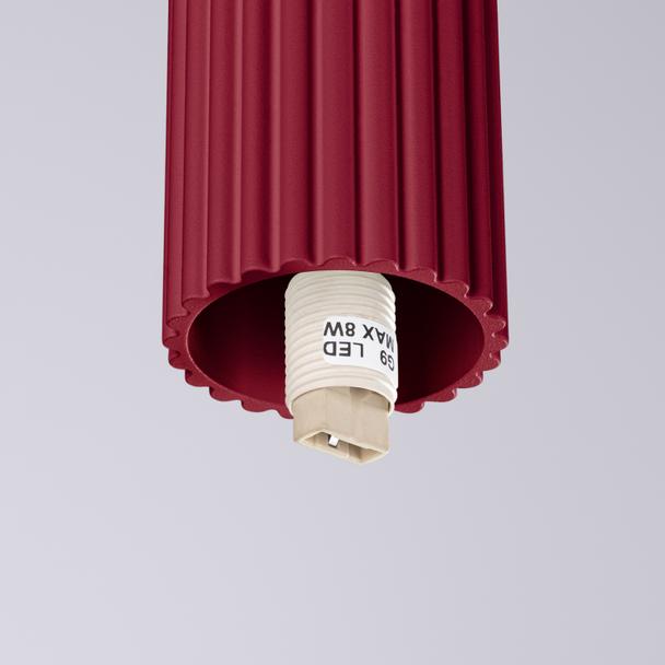 Plafon HALO burgund IP44
