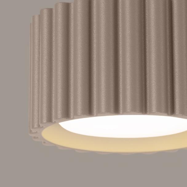 SOLLUX Plafon AURA 1 taupe Gx53 ; SL.1817